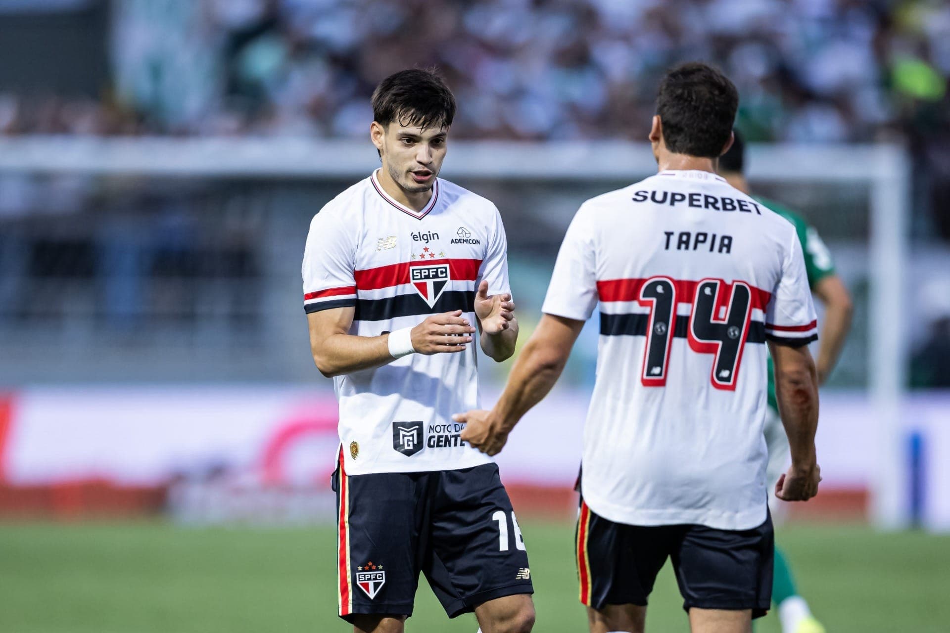 Bobadilla empatou o jogo para o São Paulo