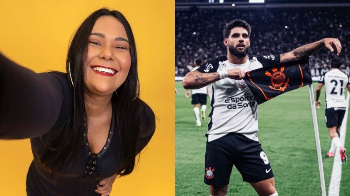 Chaiany, do 'BBB' e Yuri Alberto, do Corinthians