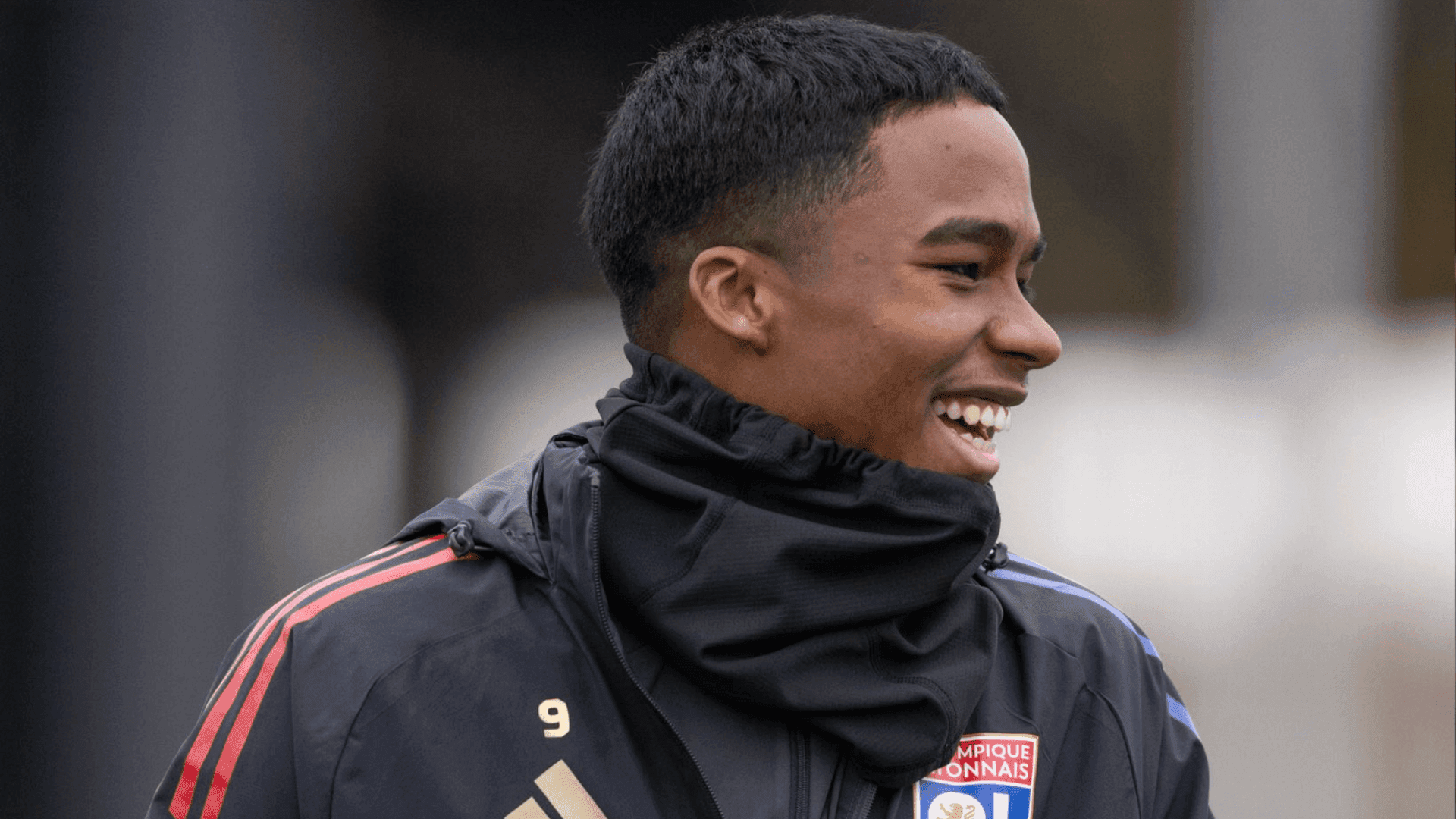 Endrick em treino do Lyon