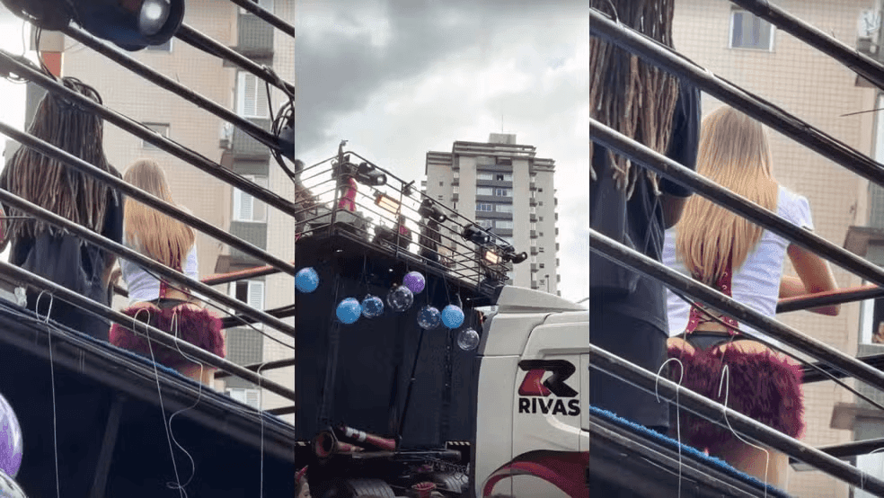 Luísa Sonza interrompe bloco em BH
