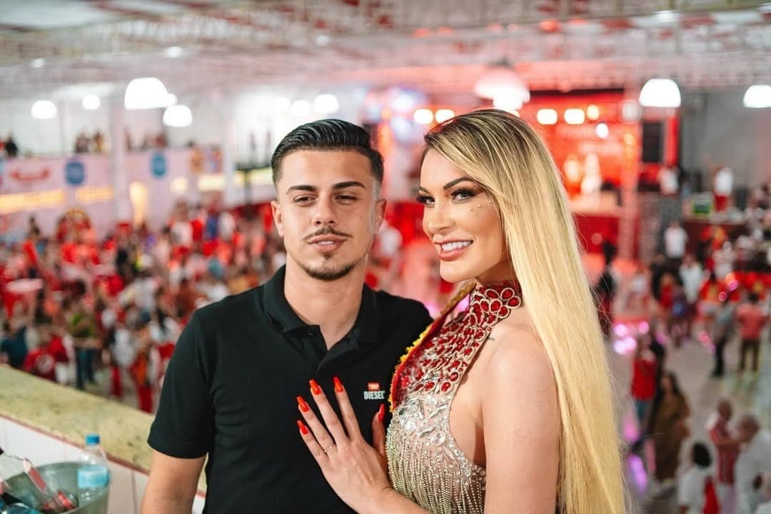 Andressa Urach e o marido, Flávio Giglioli