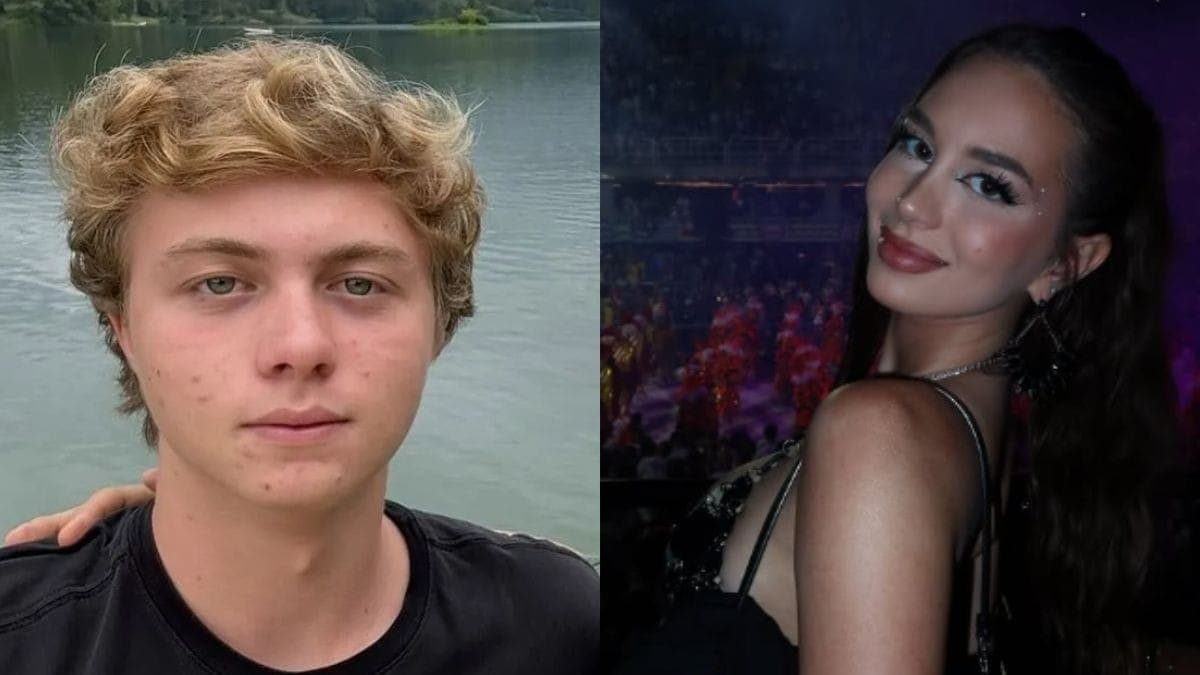 Benício Huck e Duda Rubert