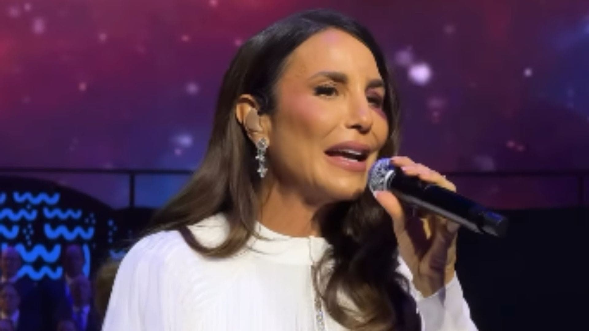 Ivete Sangalo em show em São Paulo
