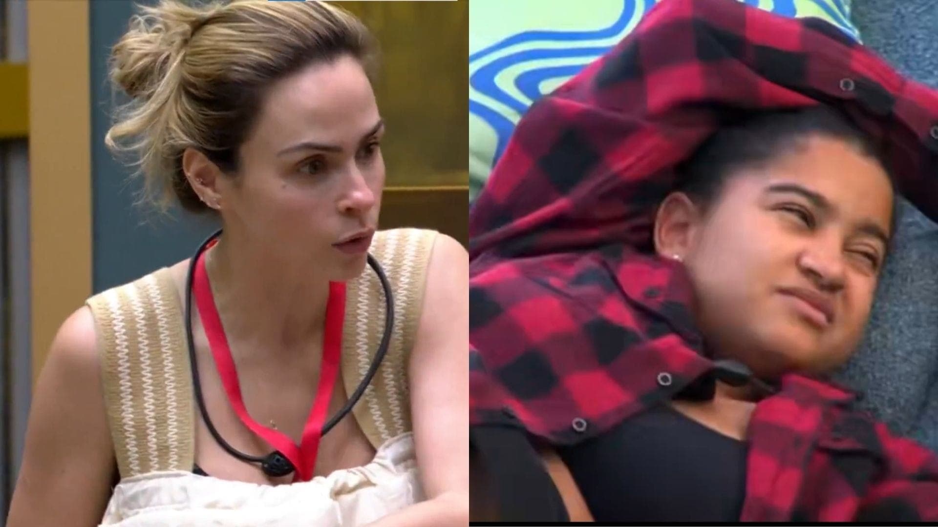 Ana Paula e Milena discutiram no 'BBB'