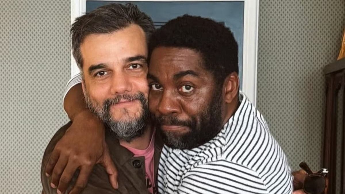 Wagner Moura e Lázaro Ramos