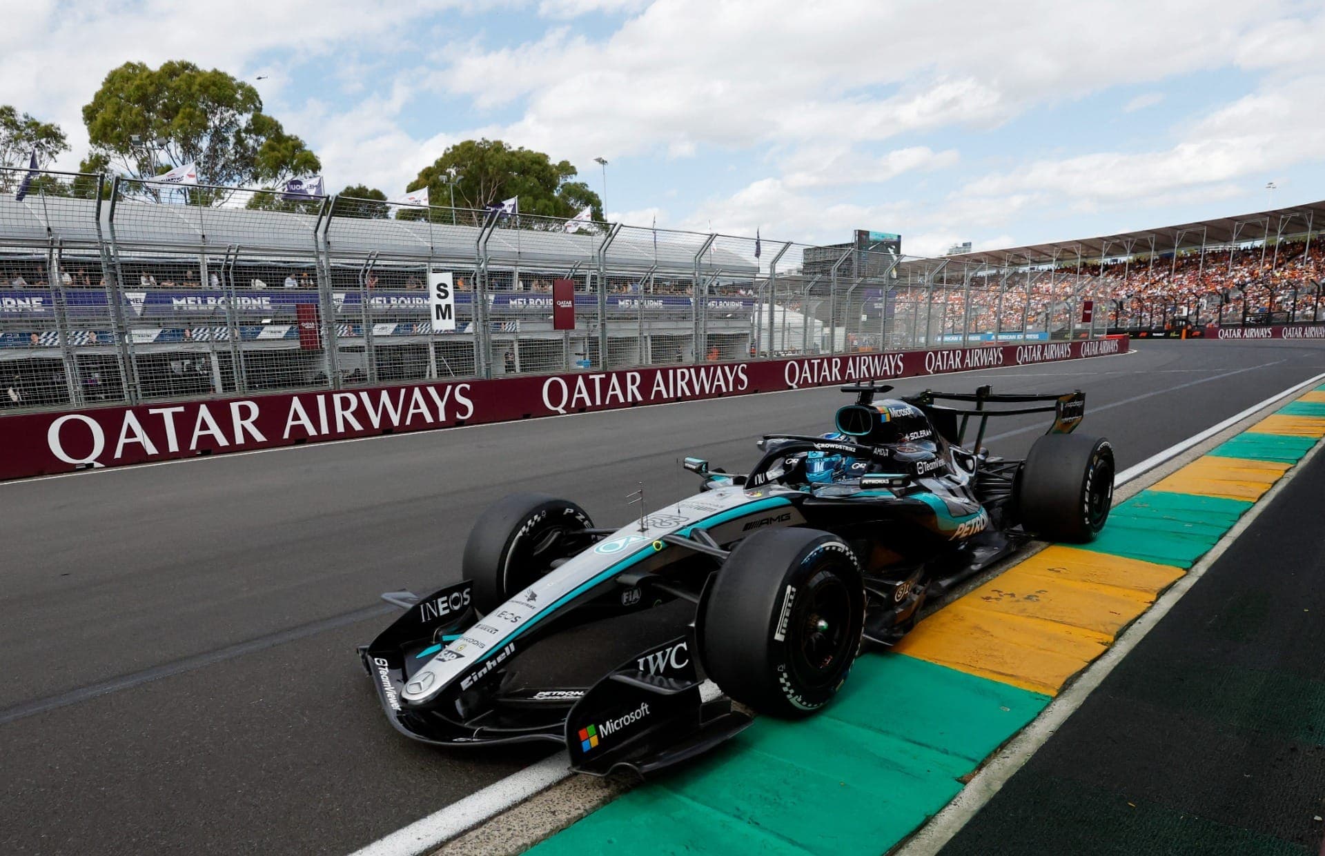 Russell venceu sem sustos o GP da Austrália