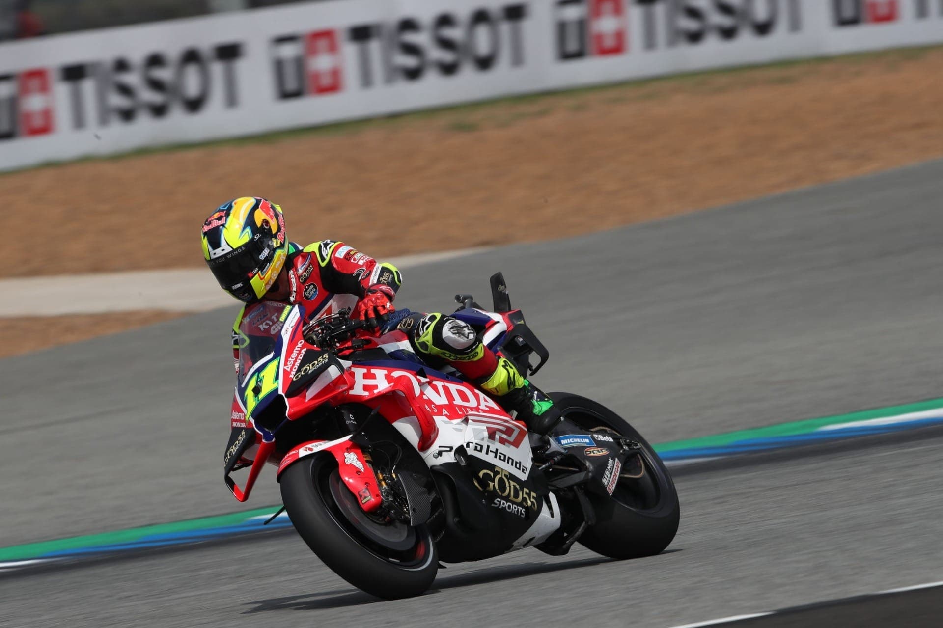 Diogo Moriera durante o GP da Tailandia