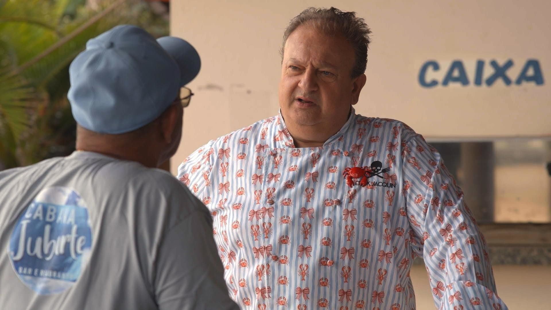 : José ouve atentamente o chef