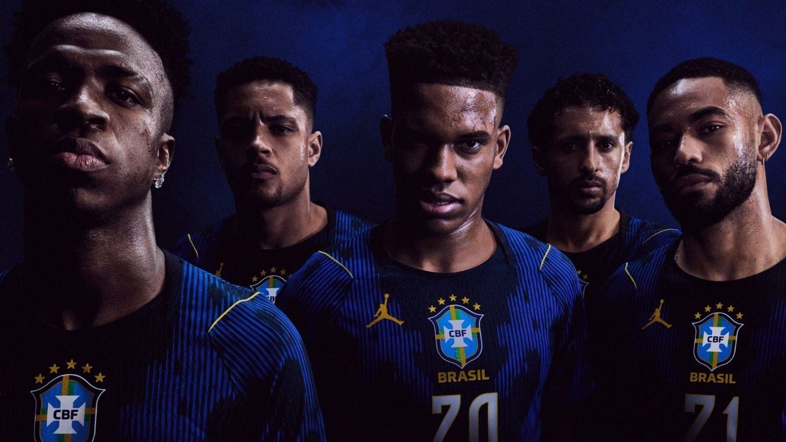 Jogadores da Seleção com a camisa 2 do Brasil