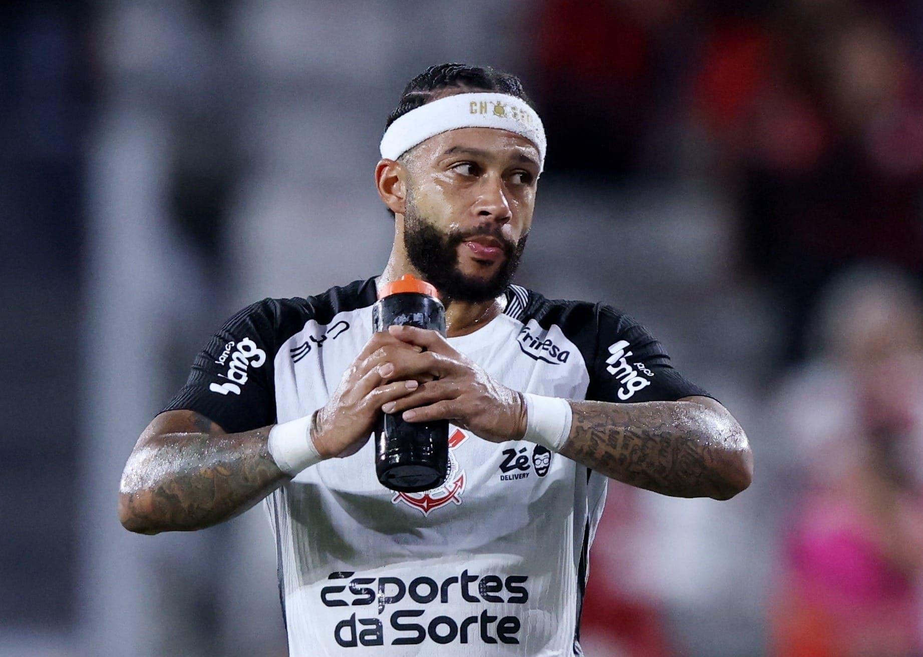 Memphis Depay no Corinthians