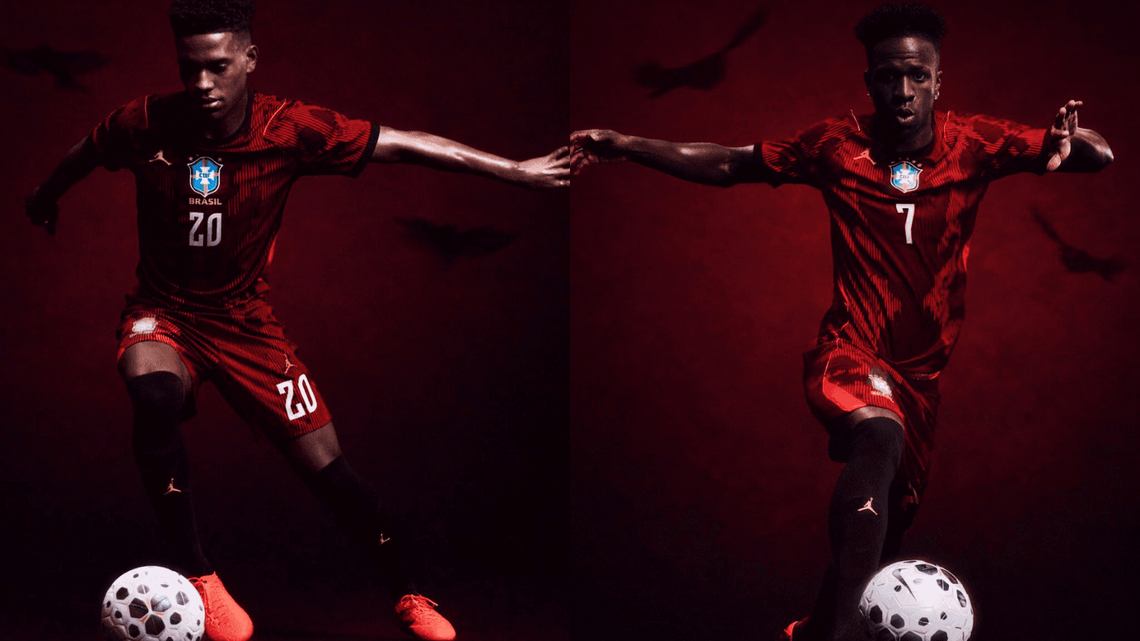 Uniforme vermelho da Seleção