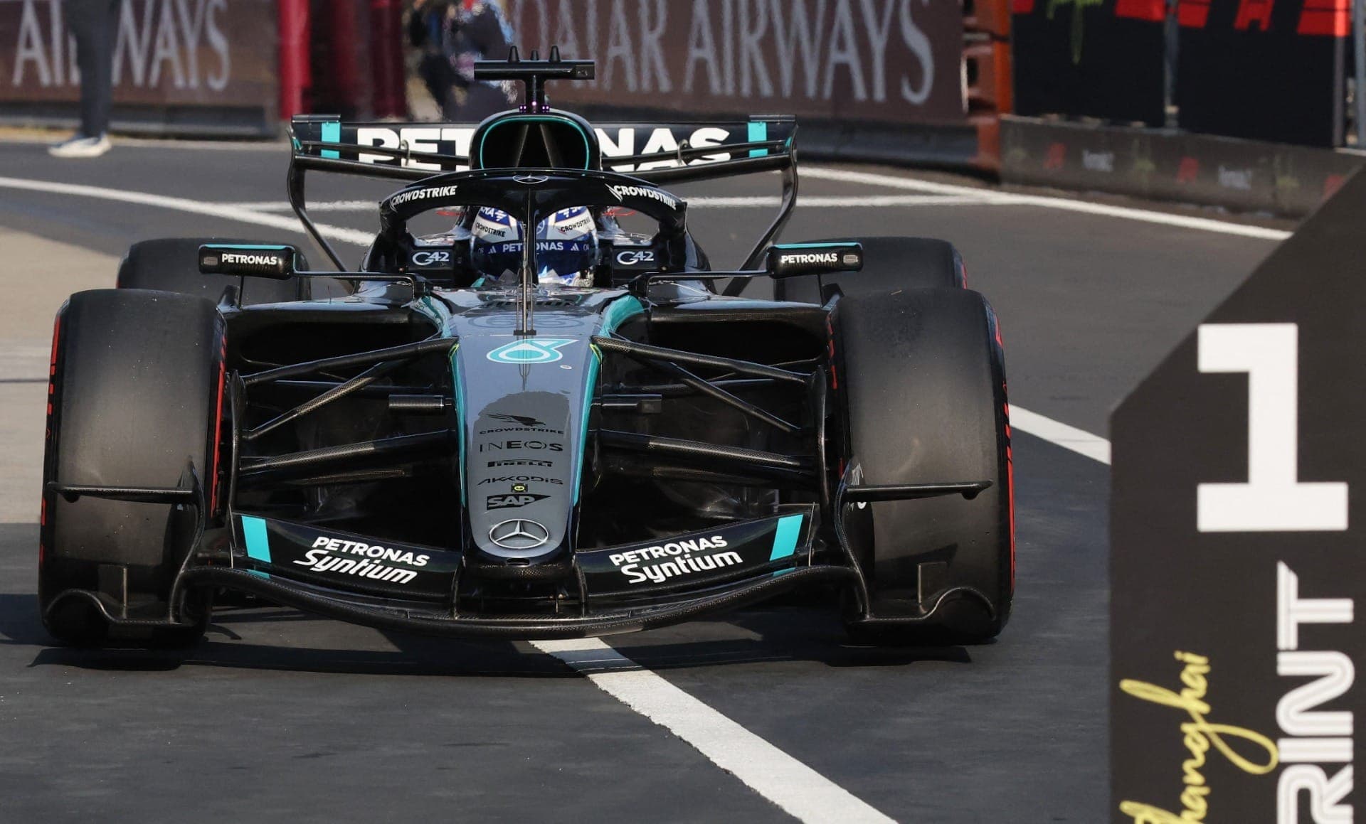 George Russell é o pole da sprint no GP da China