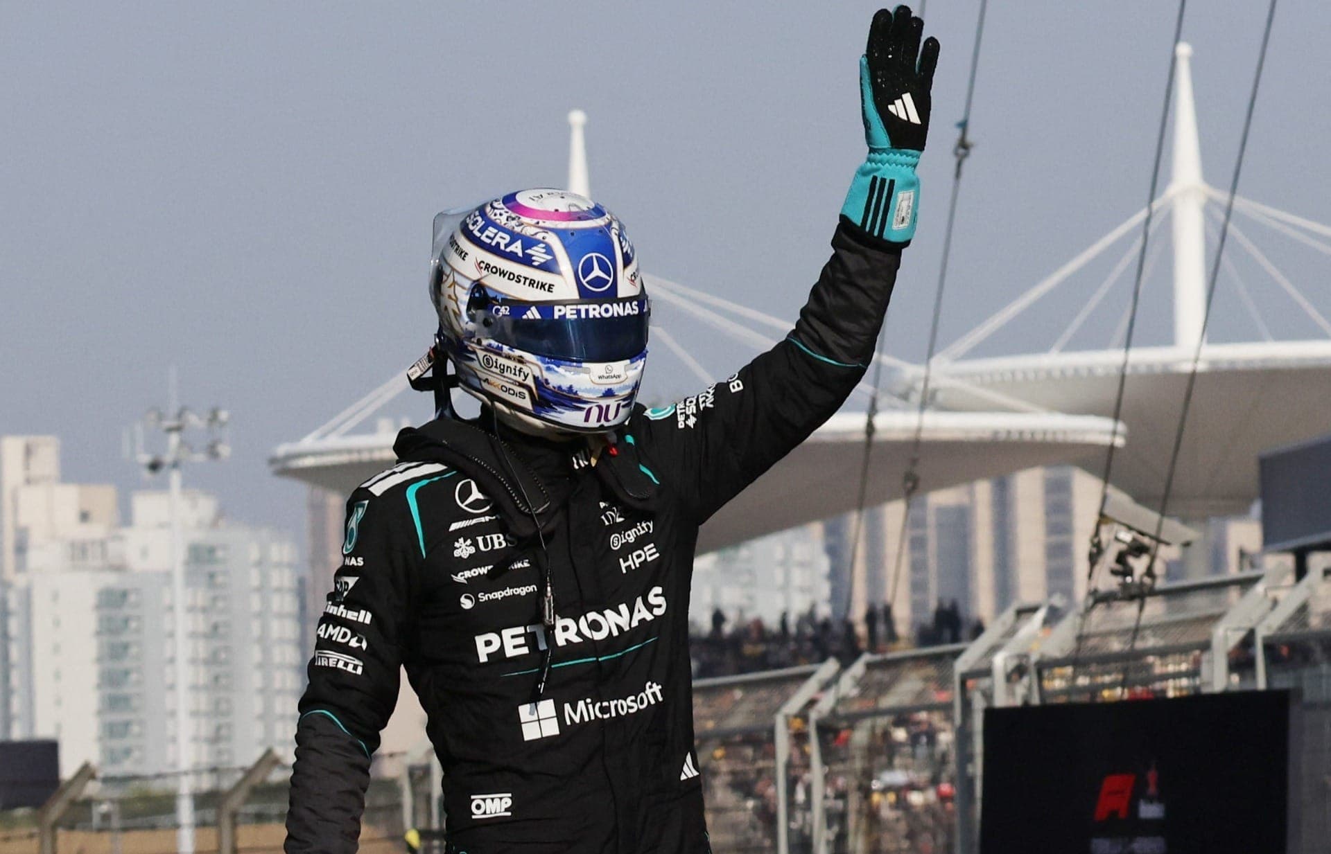 George Russell o GP da China de F1