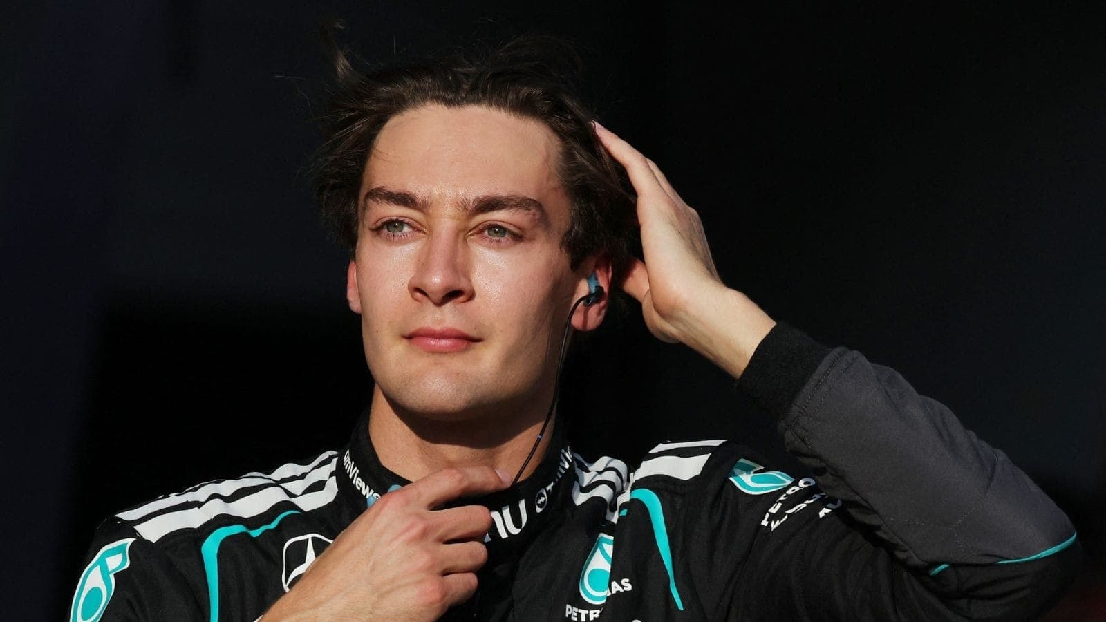 George Russell, piloto da Mercedes