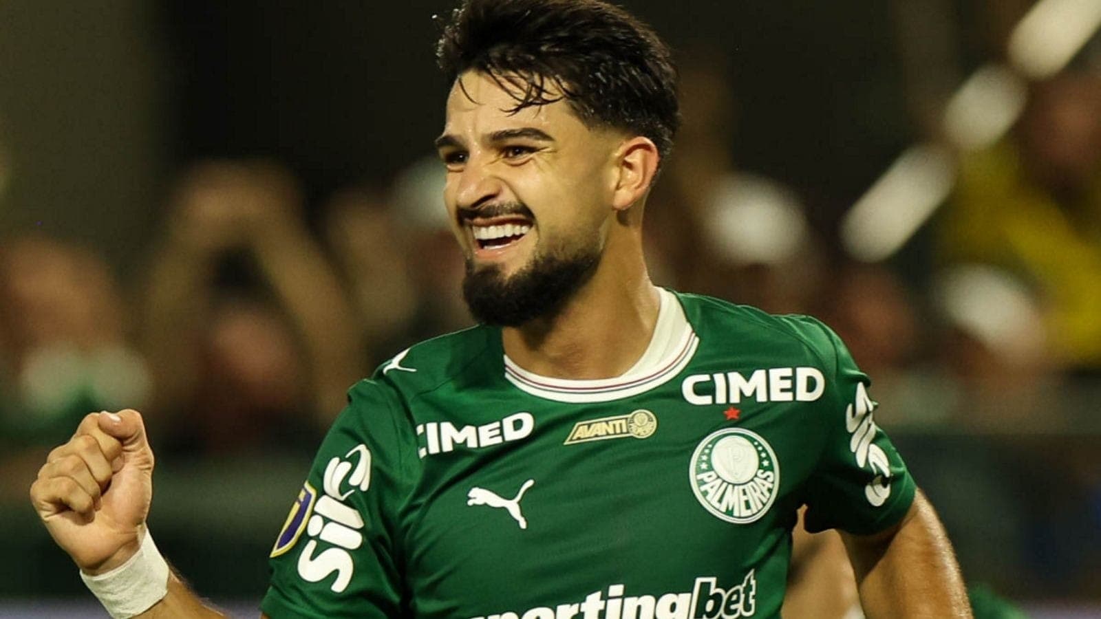 Flaco López, atacante do Palmeiras