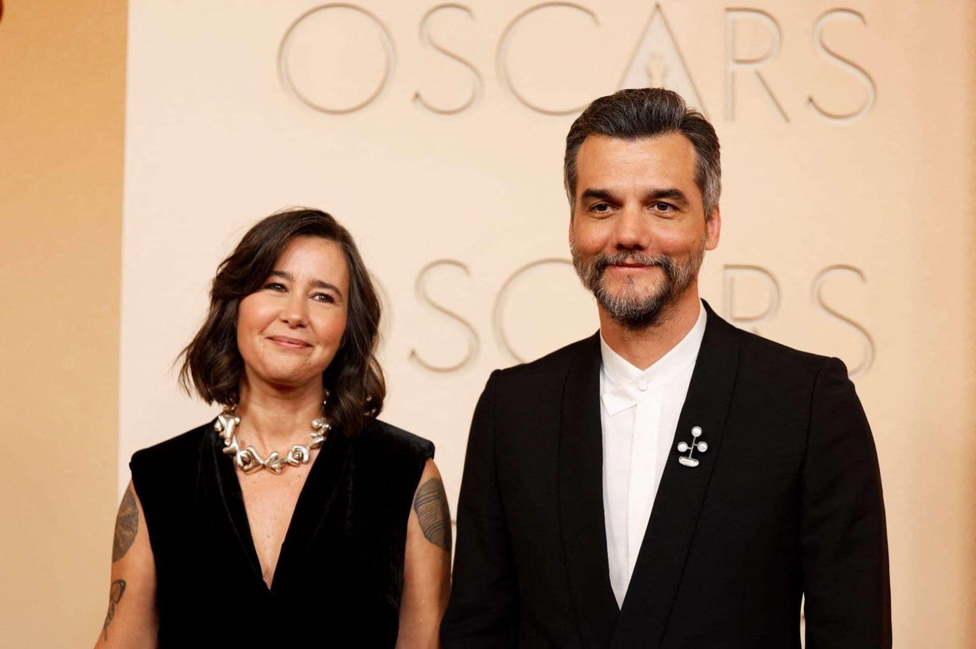 Wagner Moura e a esposa, Sandra Delgado