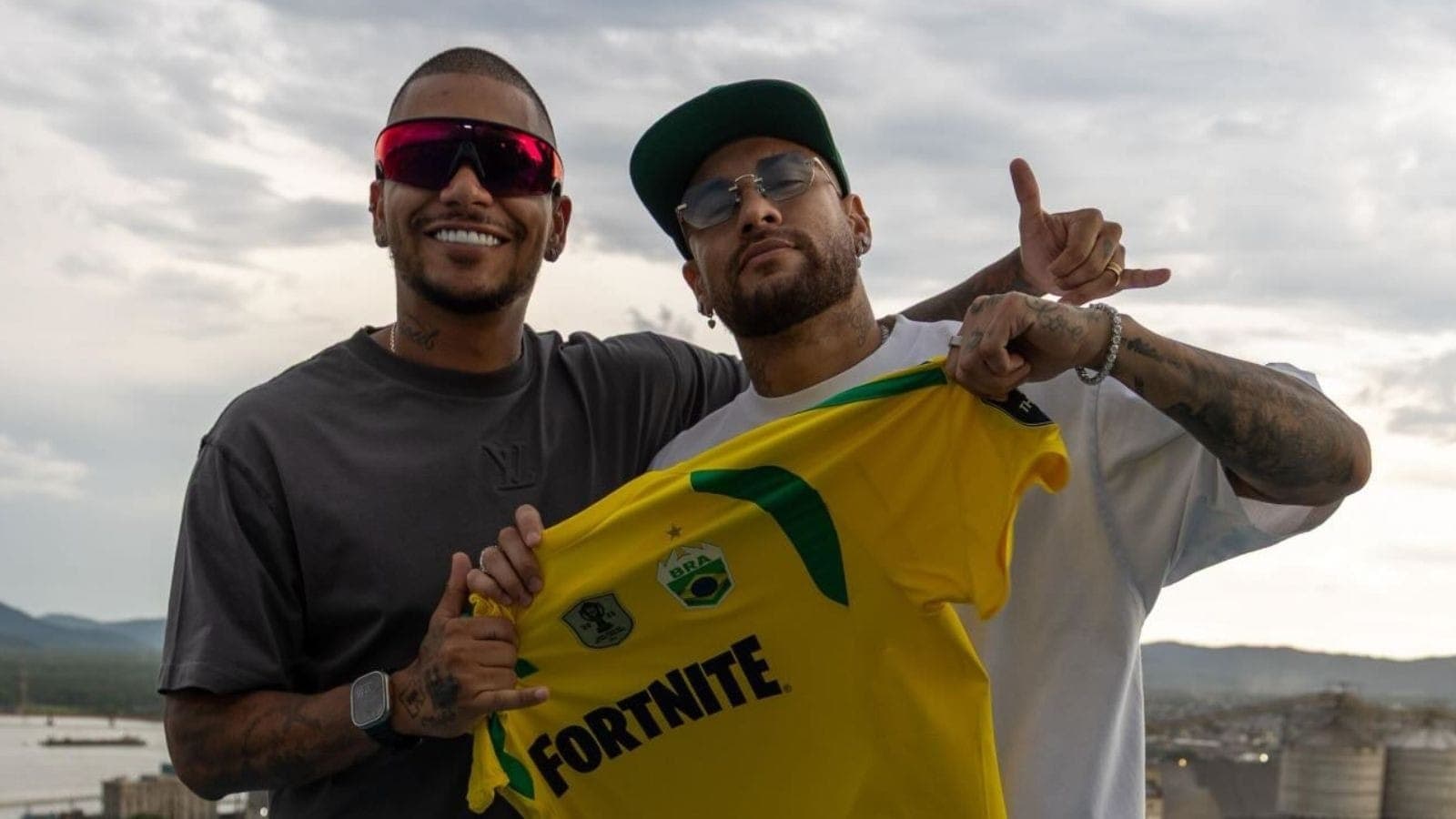 Cris Guedes e Neymar, presidentes da Furia