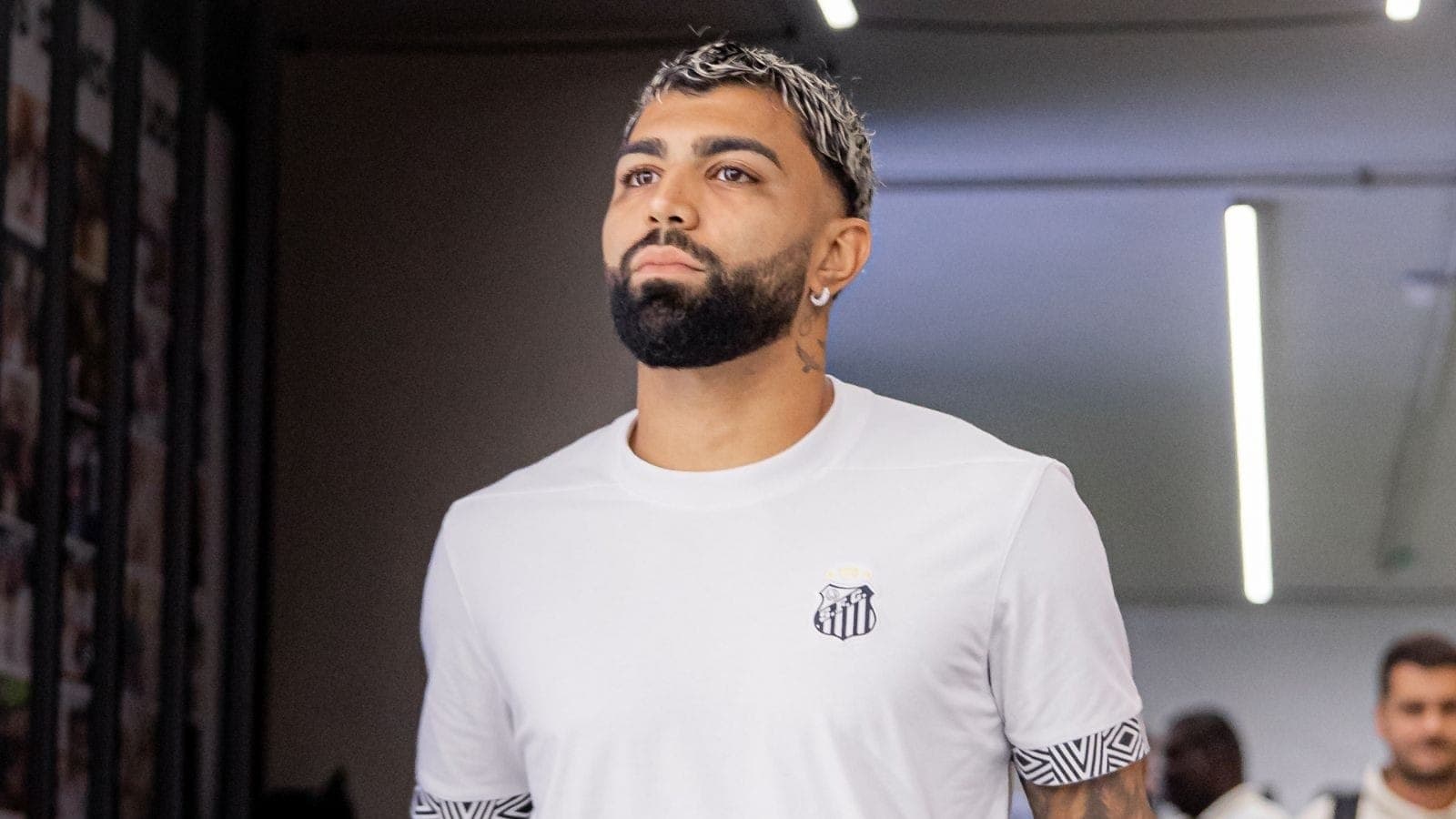 Gabigol, atacante do Santos