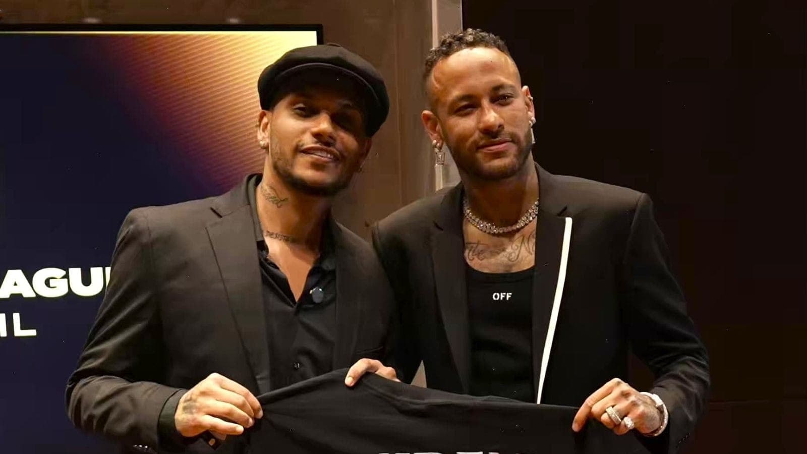 Cris Guedes e Neymar, presidentes da Furia