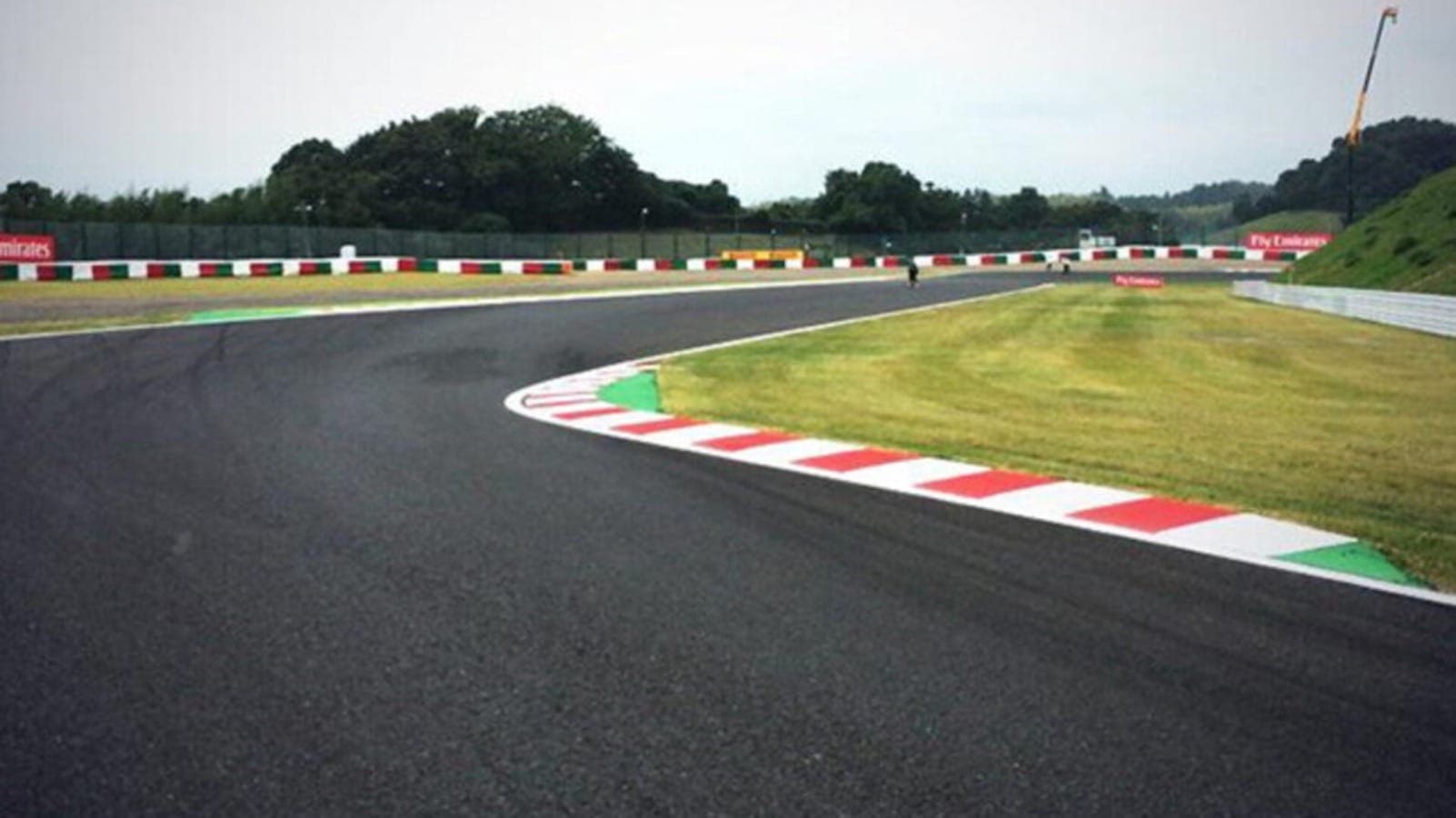 As Curvas Degner, em Suzuka