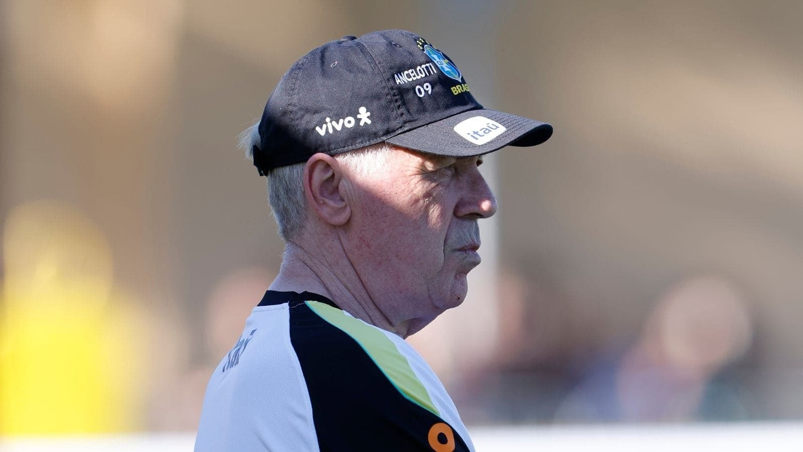 Carlo Ancelotti, técnico da Seleção Brasileira