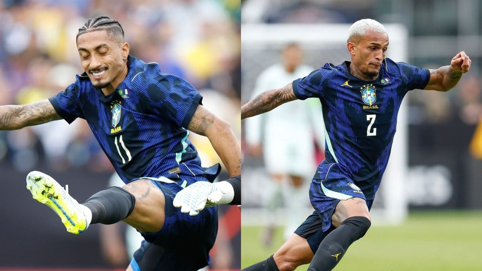 Raphinha e Wesley são desconvocados da Seleção