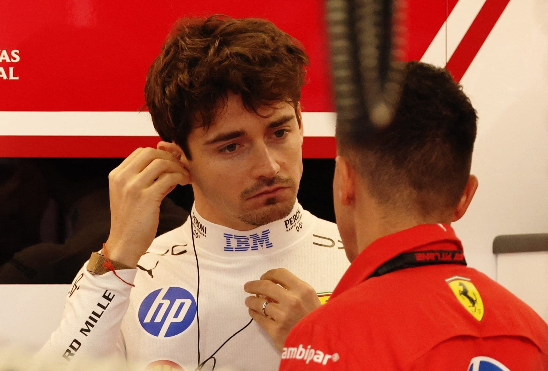 Charles Leclerc no GP do Japão de Fórmula 1
