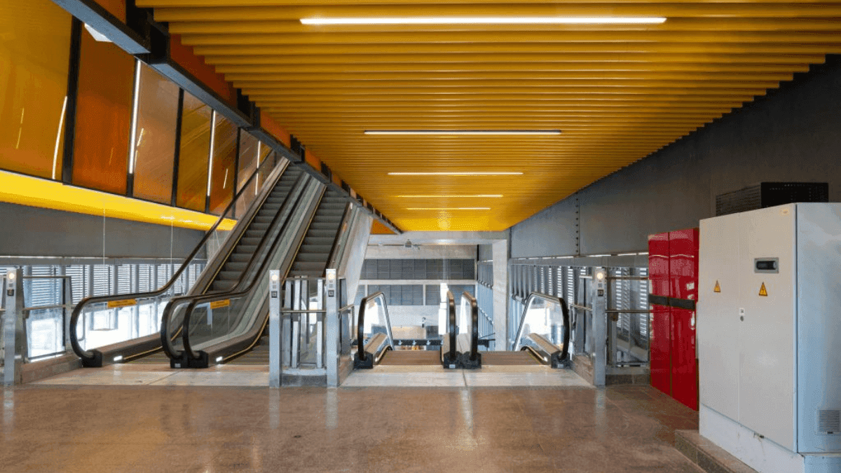 Estação da Linha-17 Ouro do Metrô