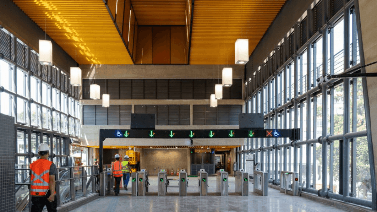 Estação da Linha-17 Ouro do Metrô