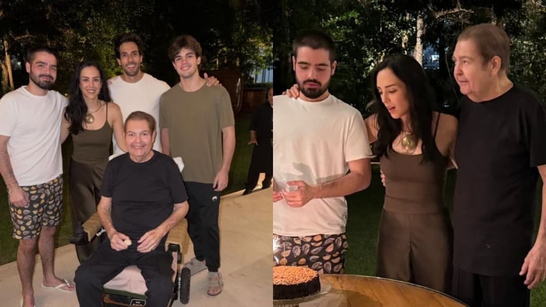 Faustão surge sorridente no aniversário da filha, Lara: 'Muito amor'