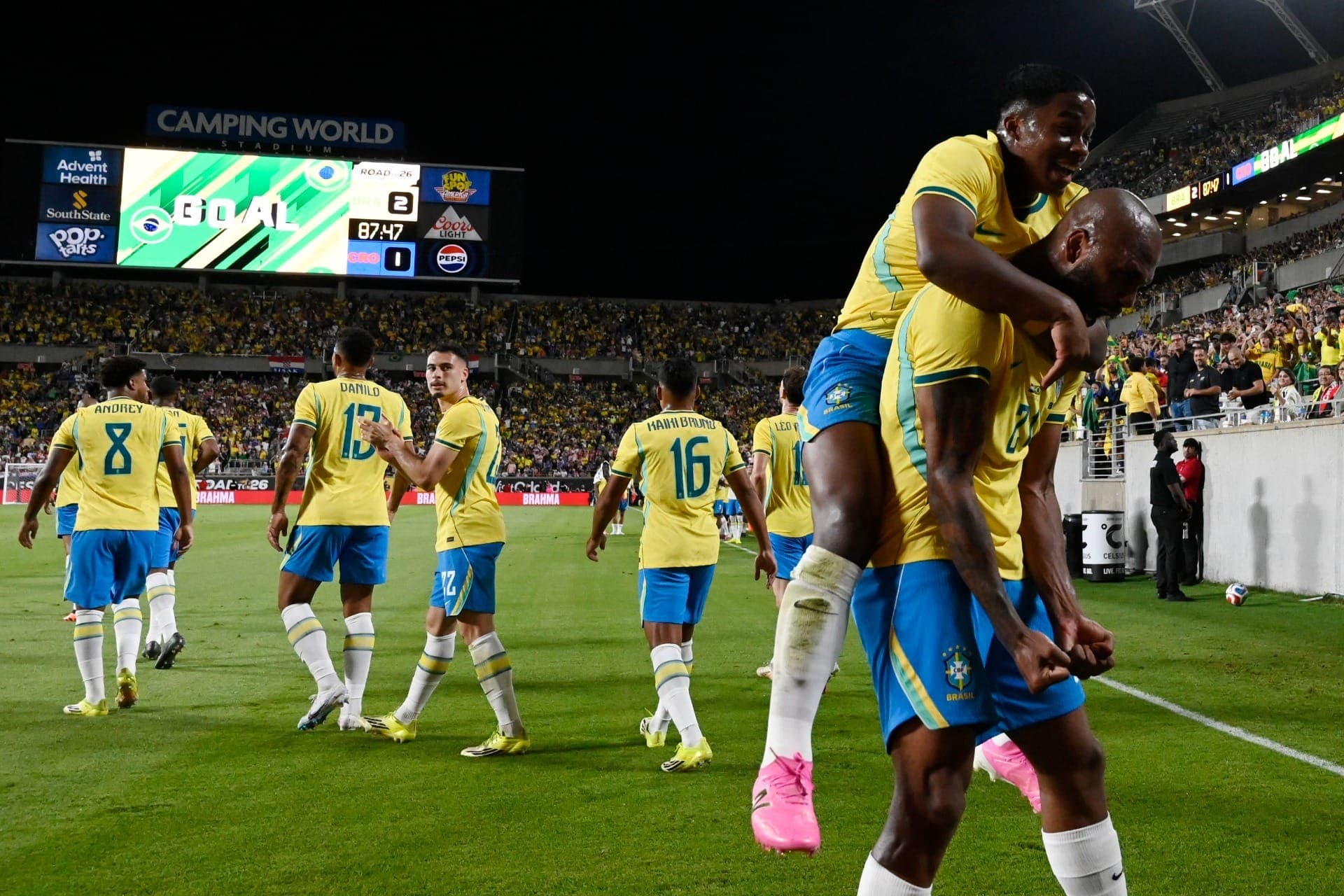 Endrick e Igor Thiago