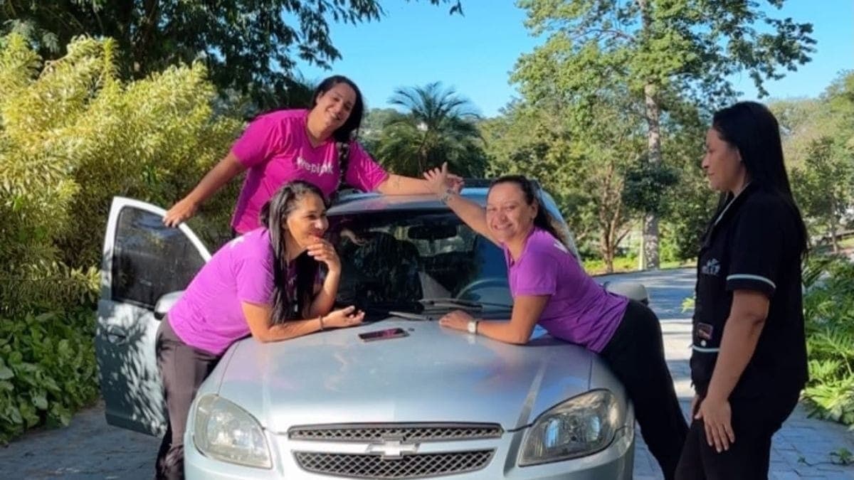 Fran Chagas celebrou compra do carro