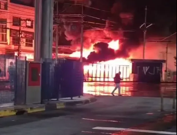 Incêndio em Santo André