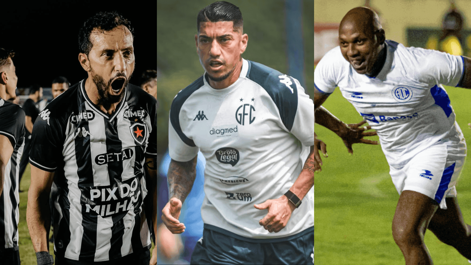 Nenê, Ralf e Sassá na Série C