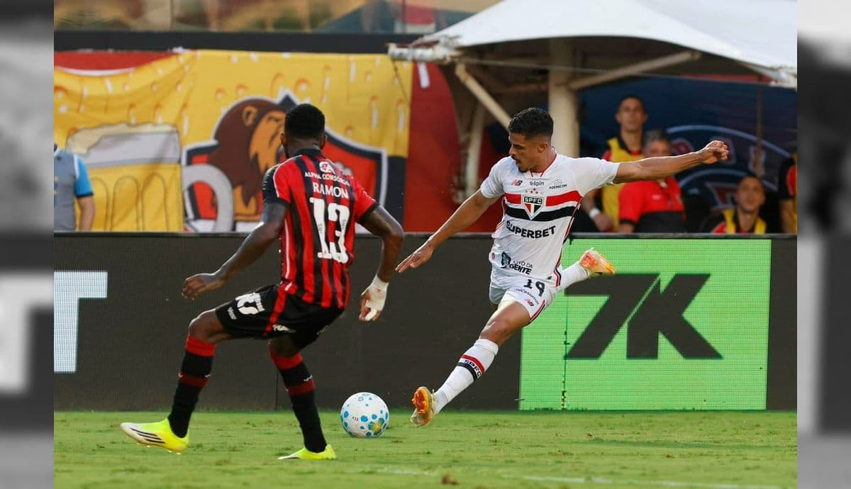 São Paulo e Vitória se enfrentaram no Barradão