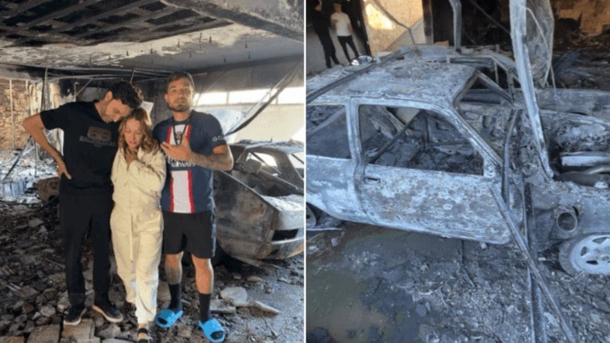 Casa dos pais de Mc Gui pega fogo