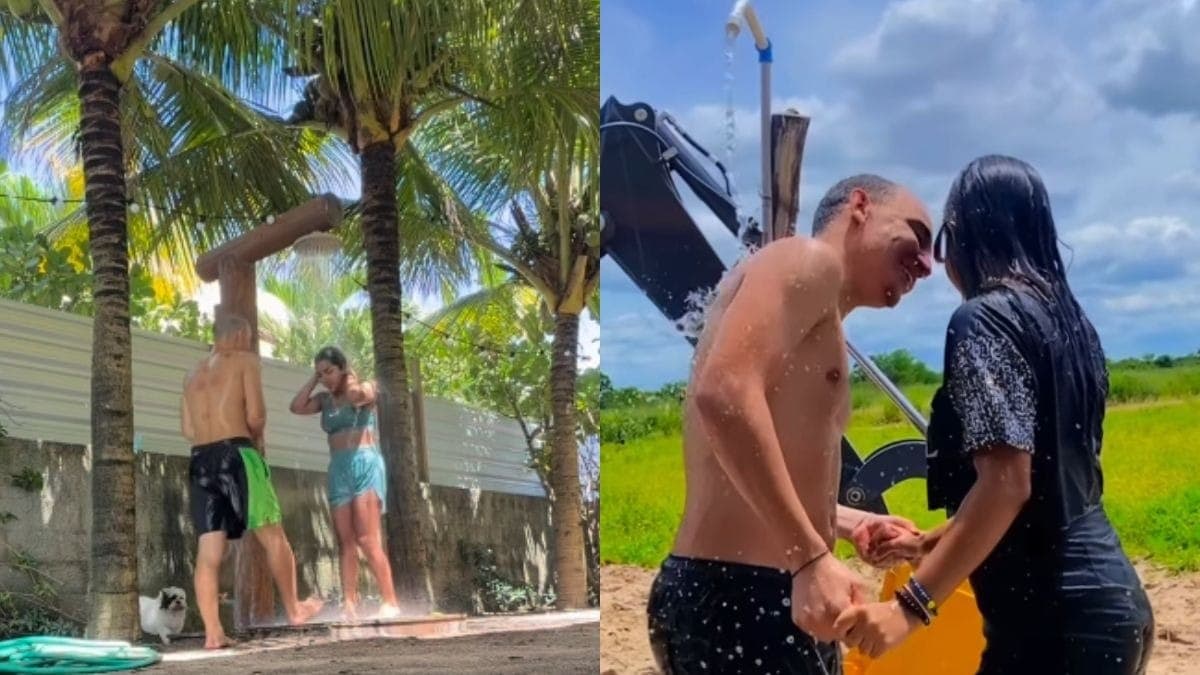 João Gomes e Ary Mirelle em vídeo romântico