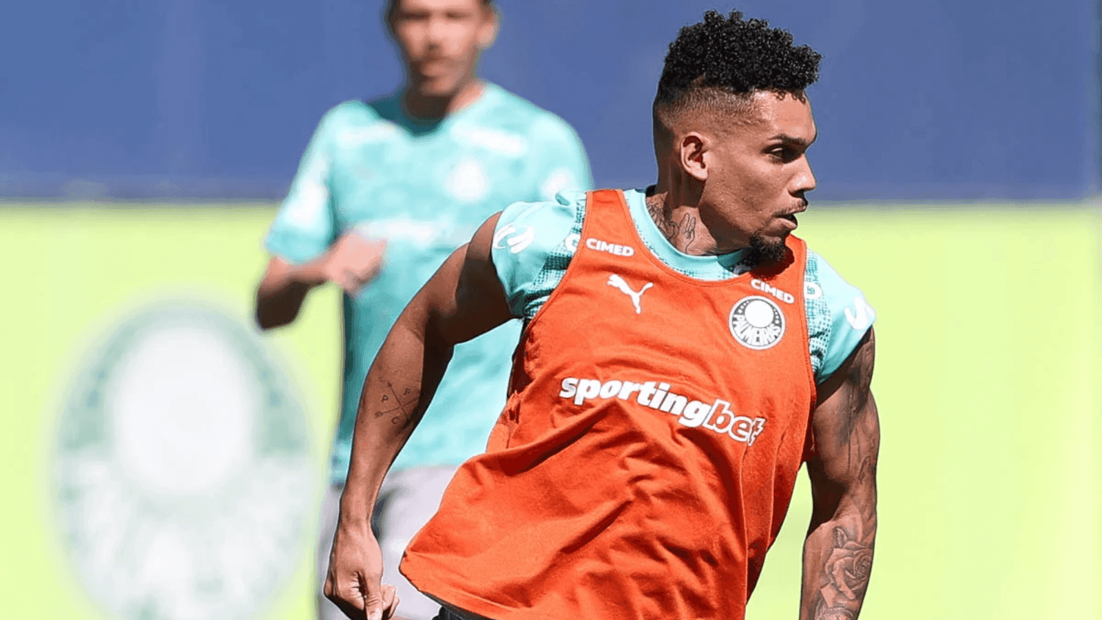 Paulinho, atacante do Palmeiras