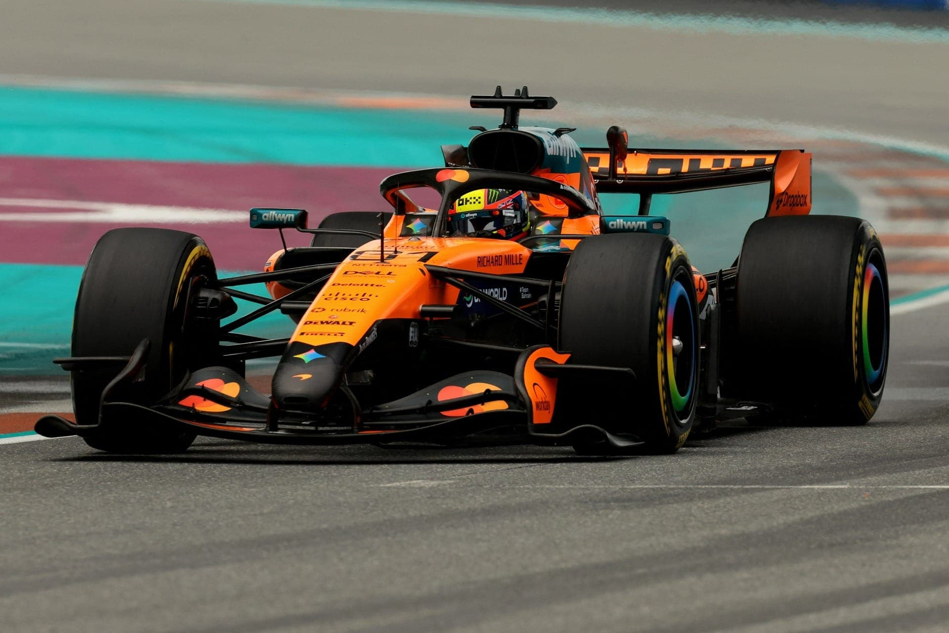 Oscar Piastri durante o GP de Miami