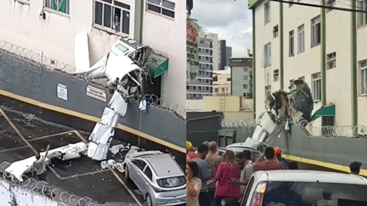 Queda de avião bimotor em BH
