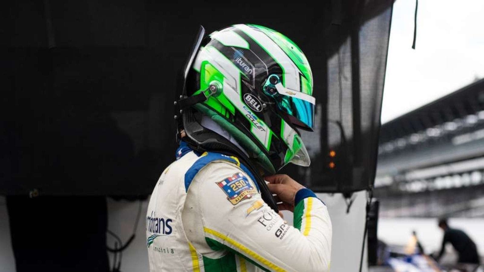 Caio Collet, piloto brasileiro da Indy