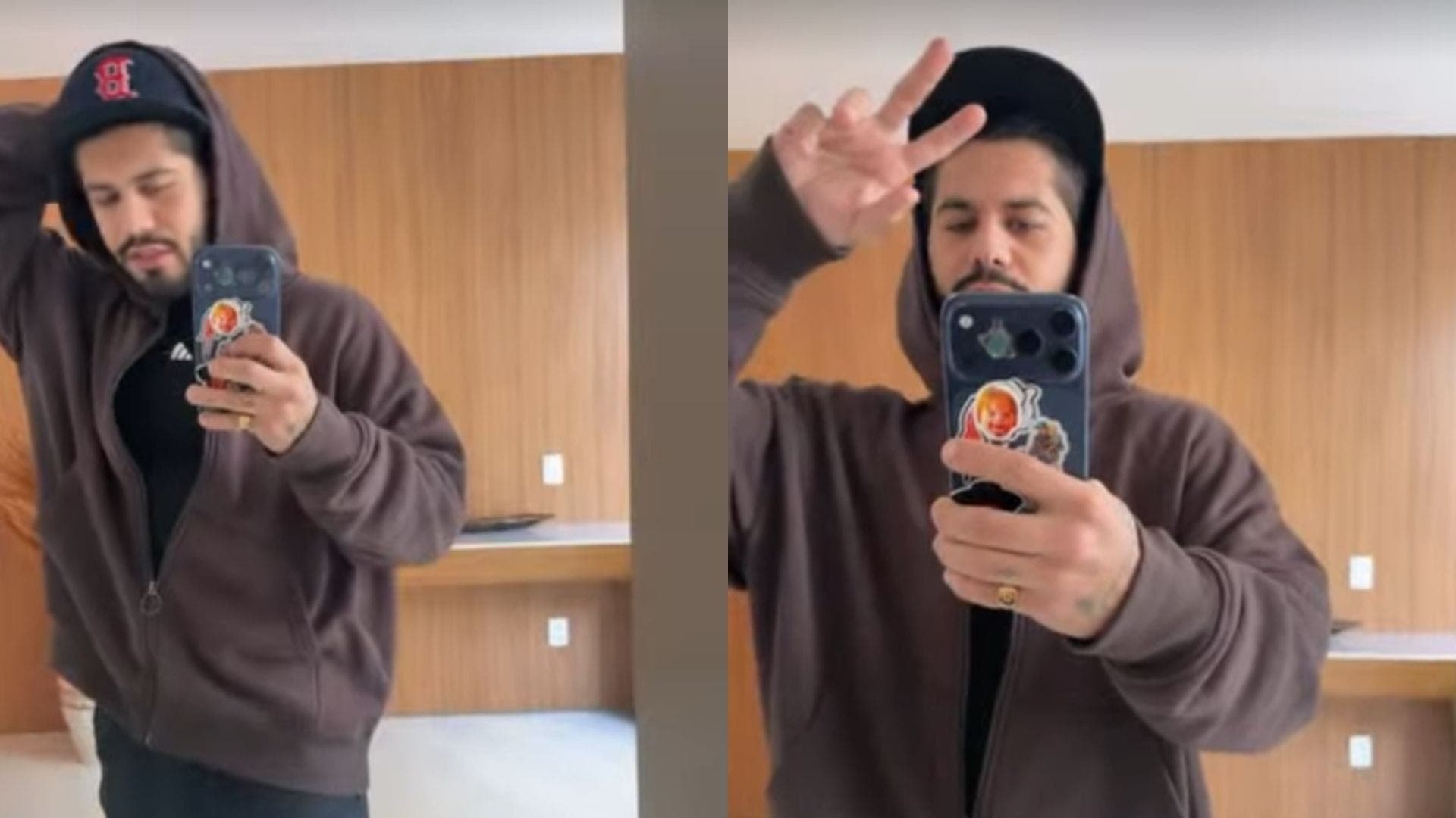 Zé Felipe começa mudança para nova mansão