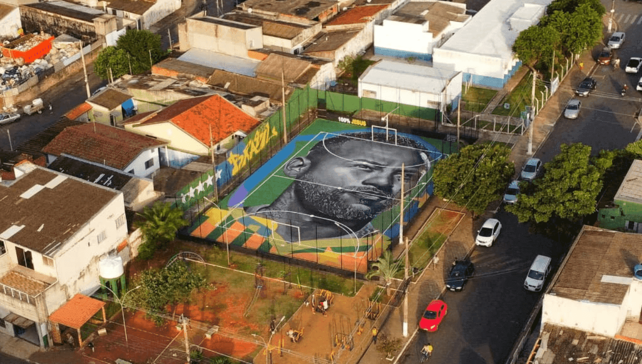 Quadra está localizada em Sumaré 