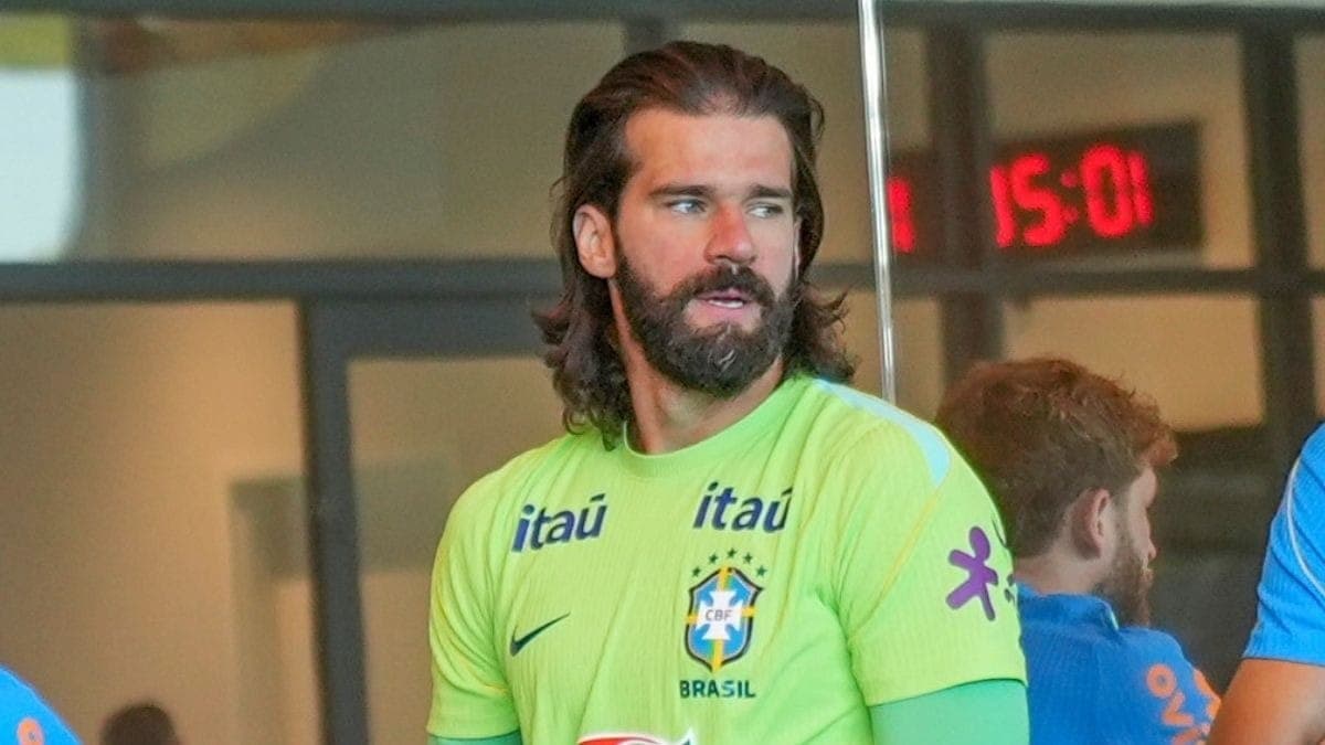 Alisson, goleiro da Seleção Brasileira