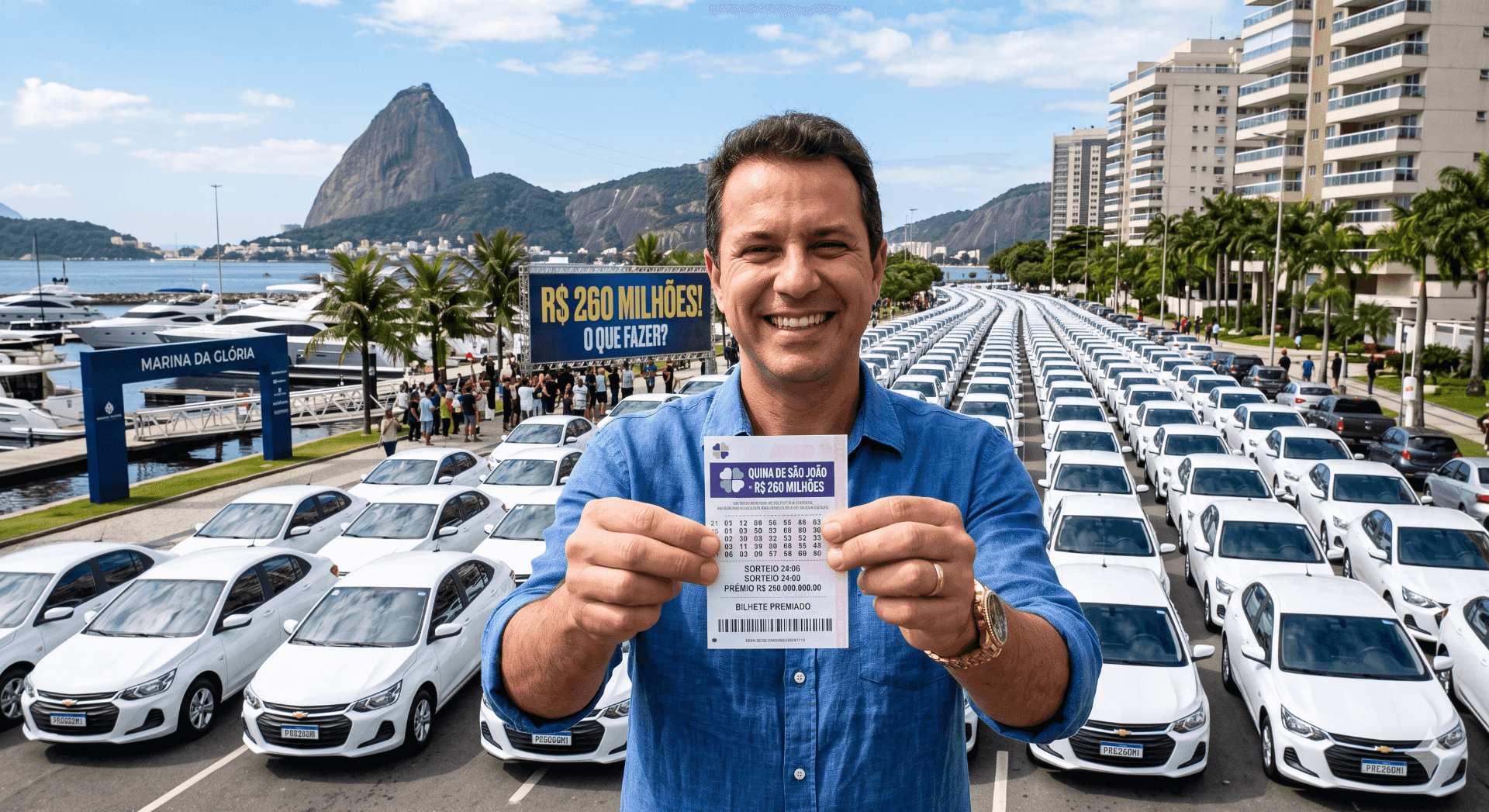 O que você faria se ficasse milionário amanhã?