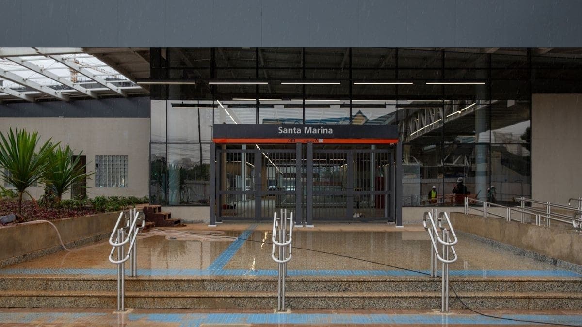 Estação Santa Marina, da Linha 6-Laranja