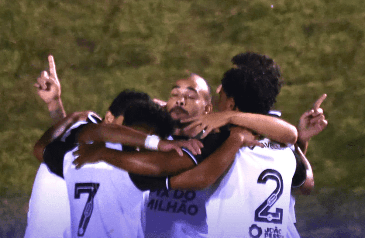 Rodolfo fez gol para o Botafogo-PB