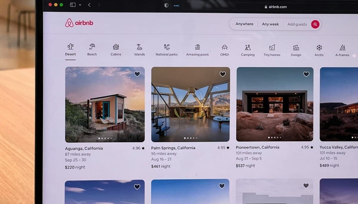 Airbnb eleva projeção anual 