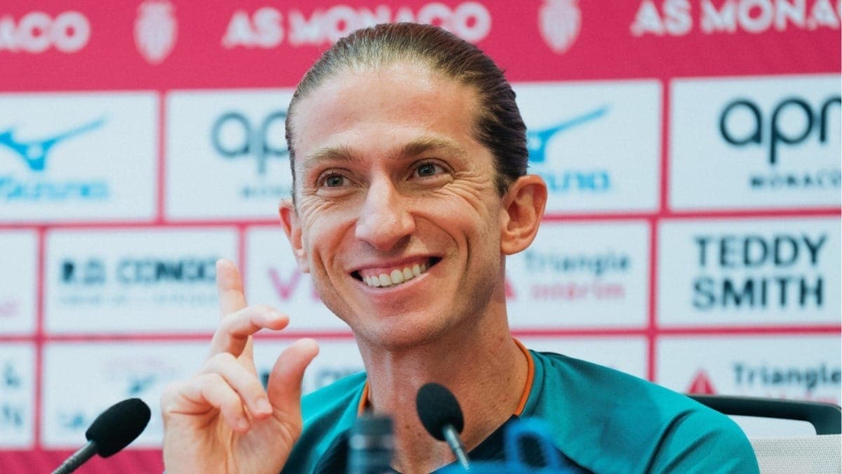 Filipe Luís, técnico do Monaco