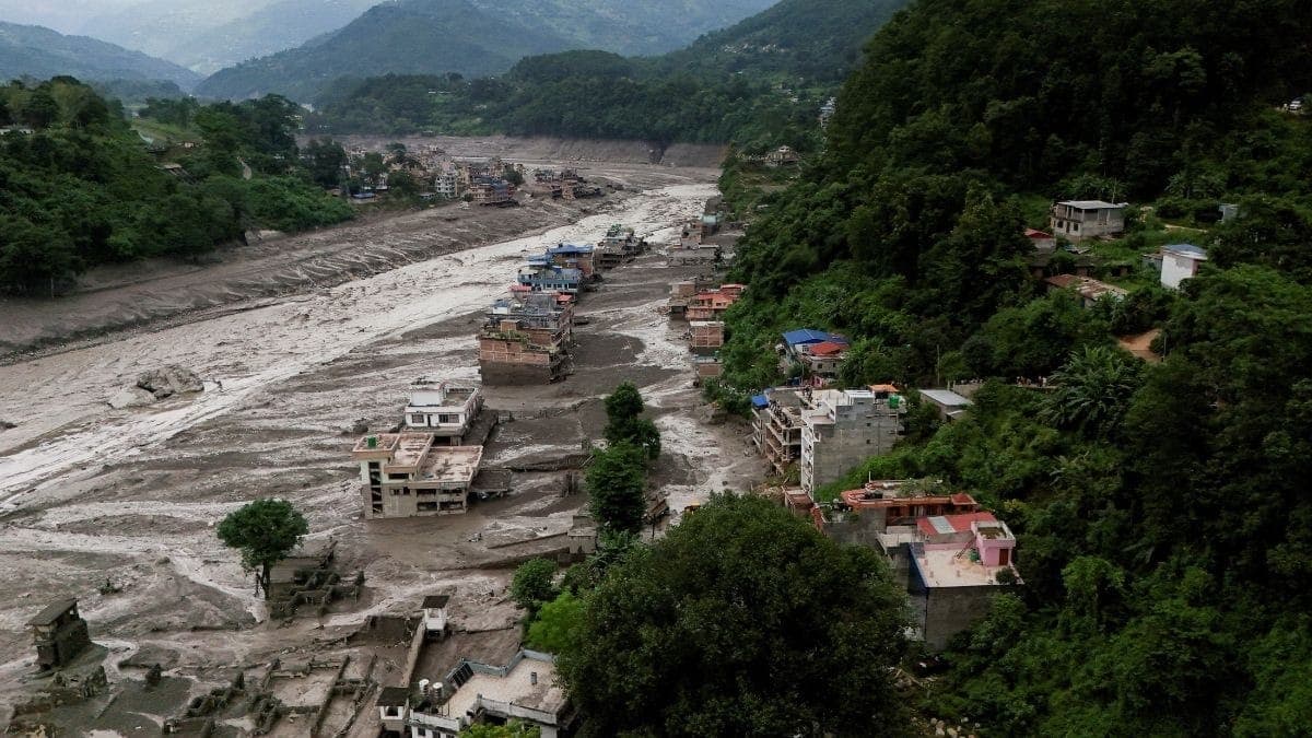Inundação no Nepal